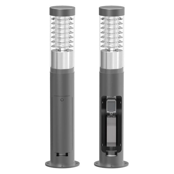 Leipziger Leuchten - Wegeleuchte LED-Pollerleuchte 9.883.9024.752-24-1S 3000K,Schutzk