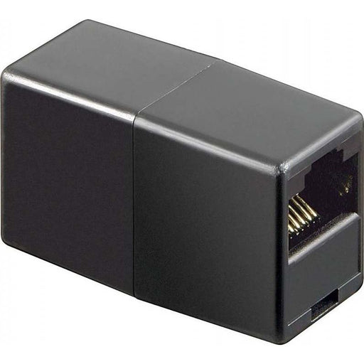 Goobay - Modulare Kupplung ISDN RJ45 Kupplung 50260 sw,Bu/Bu