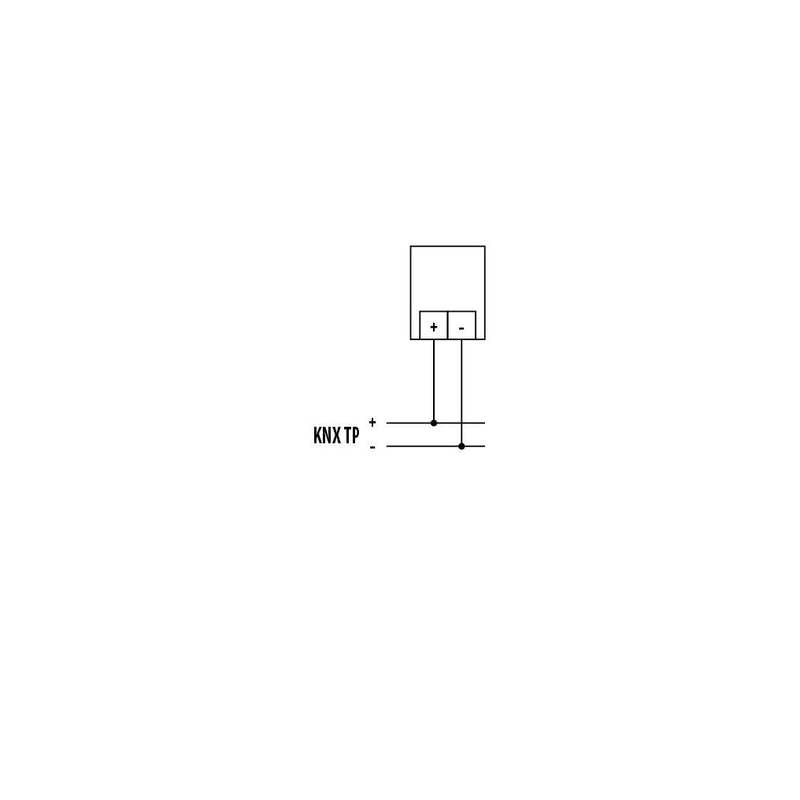 ESYLUX - Bussystem-Helligkeitssensor Lichtsensor LS FLAT mini KNX für KNX-System