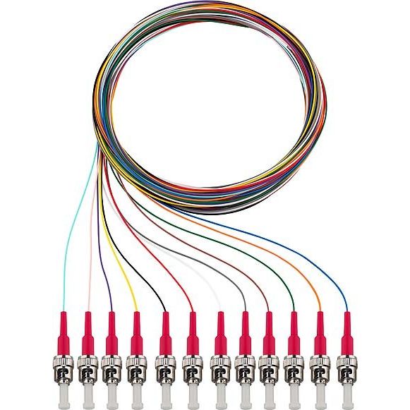 Rutenbeck - LWL-Pigtail Pigtails 12xST OM4 2m OM4, 2m