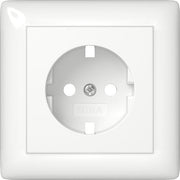 Gira - Zubehör/Ersatzteile für Installationsschalterprogramme Abd. SCHUKO-Steckd. 492903 Vollpl