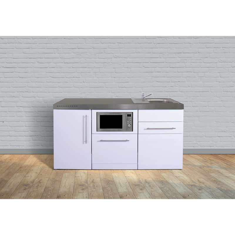 Stengel - Mini-Küche Miniküche Premiumline MPGSMSM170GSMWBreS Schwarz matt