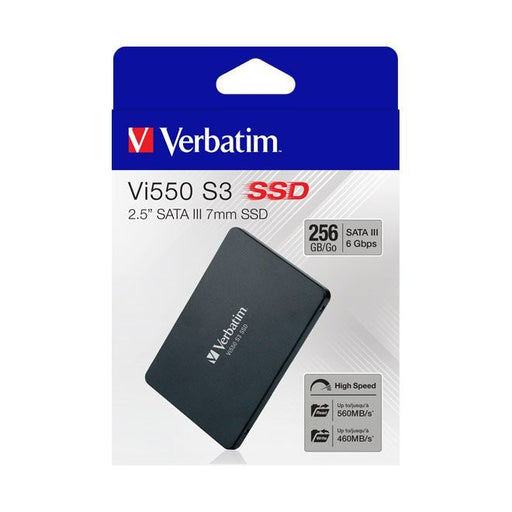Verbatim - Speichermedium digital SSD 256GB SATA-III 49351 6.35cm (2.5Zoll)