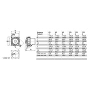 Bals Elektrotech - CEE-Gerätestecker (IEC 60309) Gerätestecker 28044 400V6h IP67
