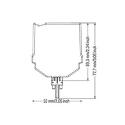 WAGO - Bauelementestecker Relaismodul 2042-3879 AC/DC24V230V,3S u.1Ö − 4 Stück