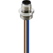Belden - Rundsteckverbinder, Einbau (mit Leitung) Einbaustecker M12 RSFM 4/20/0,5m