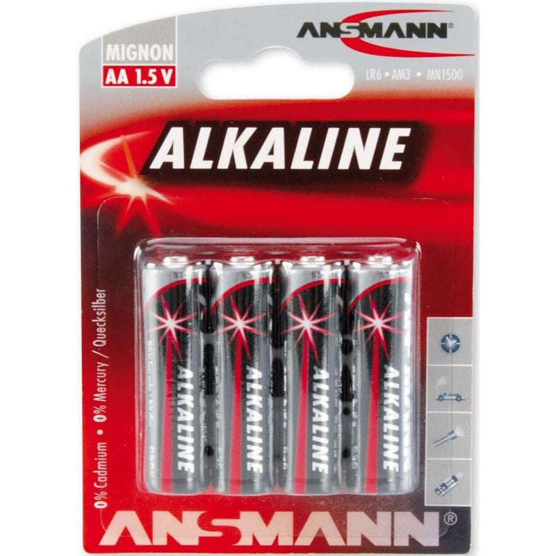 Ansmann - Batterie Mignon AA 5015563 Bli(VE4) Red Alkaline