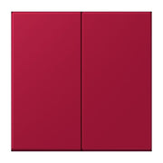 Jung - Bedienelement intelligent LB-Management Taster 2fach LC 1702 229 rouge carmin