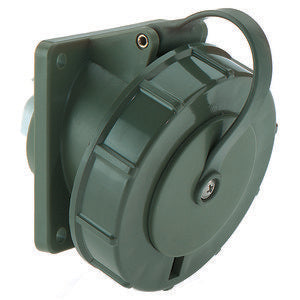 Bals Elektrotech - CEE-Anbausteckdose (IEC 60309) Anbausteckdose geneigt 63A 12953 4p 400V 6h IP67