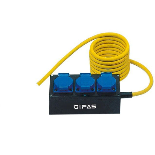 Gifas Electric - CEE-Steckdosen-Kombination (IEC 60309) Vollgummi-Verteiler 1803-16