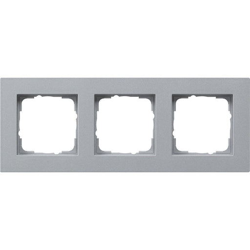 Gira - Abdeckrahmen 3fach alu 0213255