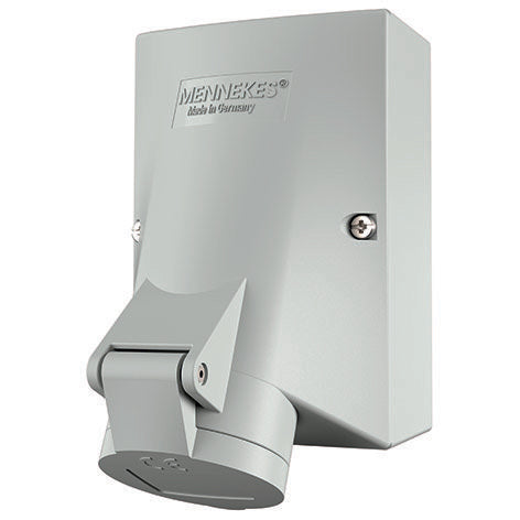 Mennekes - CEE-Steckdose (IEC 60309) Wanddose 598 32A,3p,12h,50V,IP44