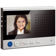 TCS Tür Control - Innenstation für Türkommunikation Video color PAK-Monitor IVW2221-0153 sky AP silber − 1 Stück