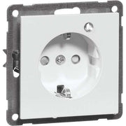 Peha - Schalter-/Steckdosenkombination SCHUKO-Steckdose anth D 20.6611.21 GLK 16A 250V 2-pol.Licht