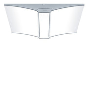 Zumtobel Group - Decken - /Wandleuchte LED - Anbauleuchte MLevo AL #42950970 927 - 965, si