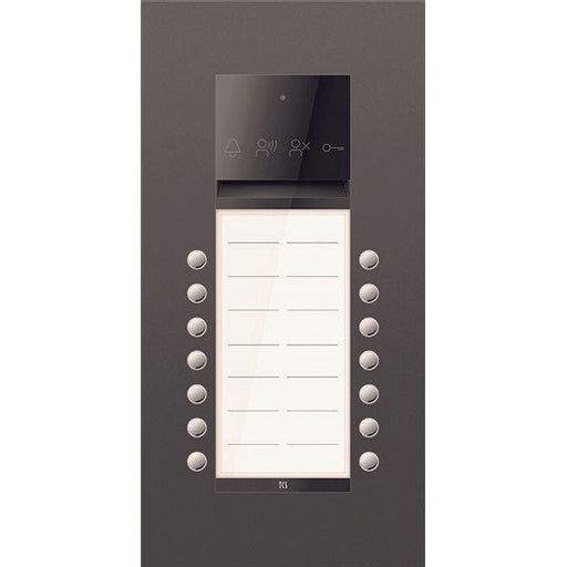 TCS Tür Control - Türstation für Türkommunikation PES PRO Audio Außenstat. ASU600214-0017 14T UP R7016