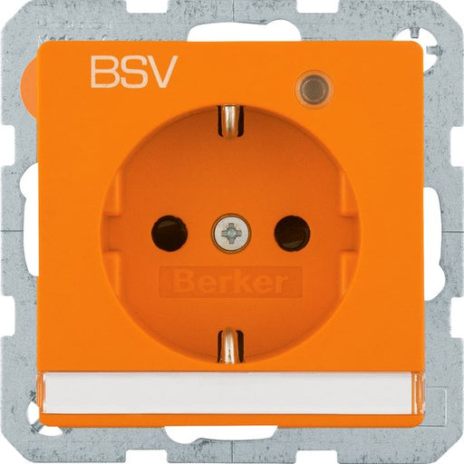 Berker - Steckdose Schuko 41106024 Aufd.BSV,Q.x or samt