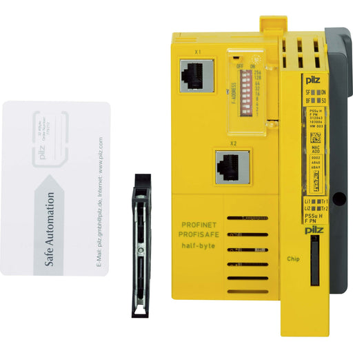 Pilz - Feldbus, Dez. Peripherie - Grundgerät Kommunikationmodul PSSu H F PN