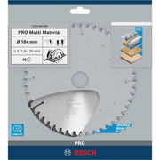 Bosch - Kreissägeblatt PRO Multi Material 2608640506 Kreissägeblatt 184 x