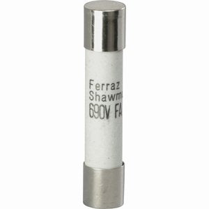 Mersen - Zylindrische Sicherung G-Sicherungseinsatz FA MI6FA69V0,315 SF 6,3x32 0,63A − 50 Stück