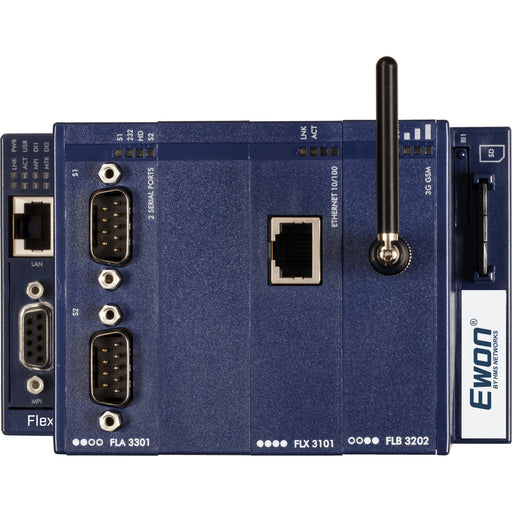 HMS Industrial - Netzwerk Router Industrial Internet router FLEXY20300_00MA Ewon Flexy203
