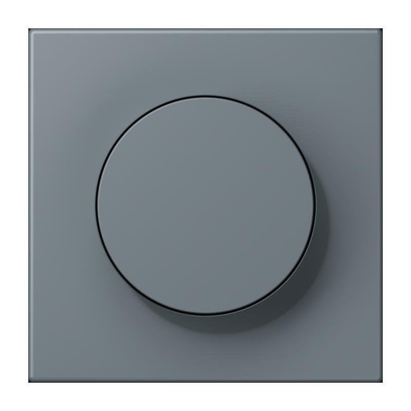 Jung - Abdeckung/Bedienelement für Installationsschalterprogramme Abdeckung mit Drehknopf LC 1740 251 gris 59