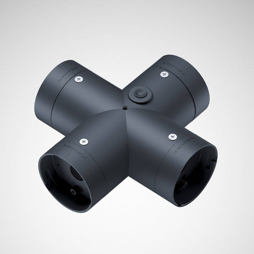 Trilux - Mechanisches Zubehör/Ersatzteile für Leuchten X-Verbinder Tugra X-Conn. Alu 05 schwarz