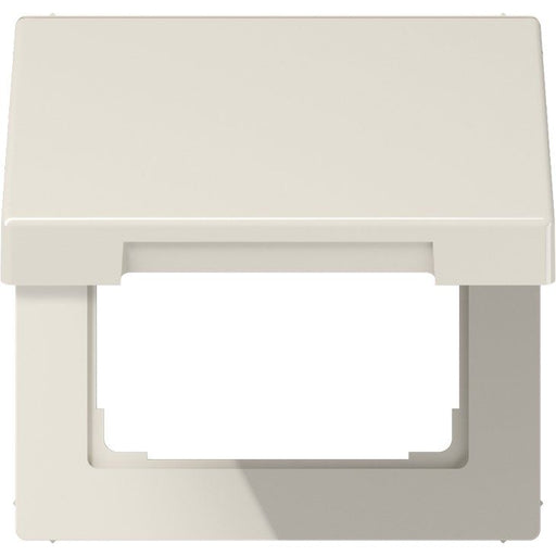 Jung - Abdeckrahmen Klappdeckel ws LS 990 KL mit Rückstellfeder