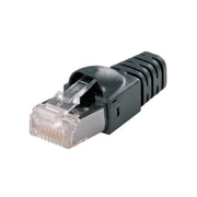 Weidmüller - Modularer Steckverbinder RJ45 Anschlussstecker IE-P70 mit Knickschutz − 10 Stück