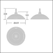 Thorn - Straßen- und Platzleuchte LED-Straßenleuchte THOR S 36L #96665362 4000K