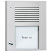 TCS Tür Control - Türstation für Türkommunikation Audioaußenstation1-reihig PDS01-EN/04 1 Taste AP silber − 1 Stück