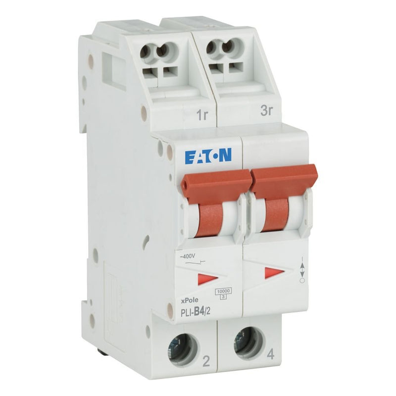 Eaton - Leitungsschutzschalter PLI-B4/2 B 4A, 2p Steckkl