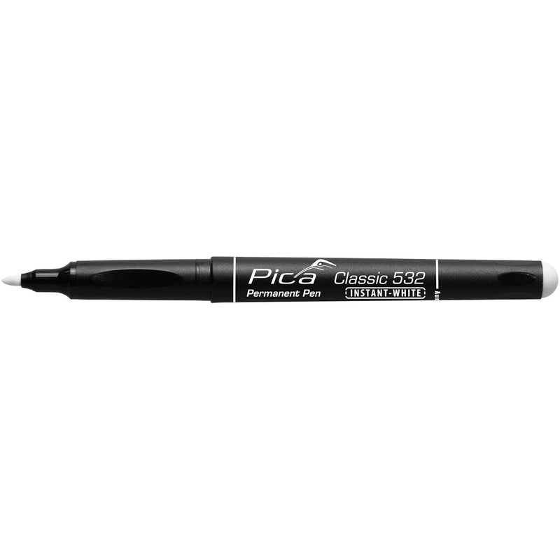 Pica-Marker - Markierungsstift Permanent Pen 532/52 1-2mm, INSTANT WHITE