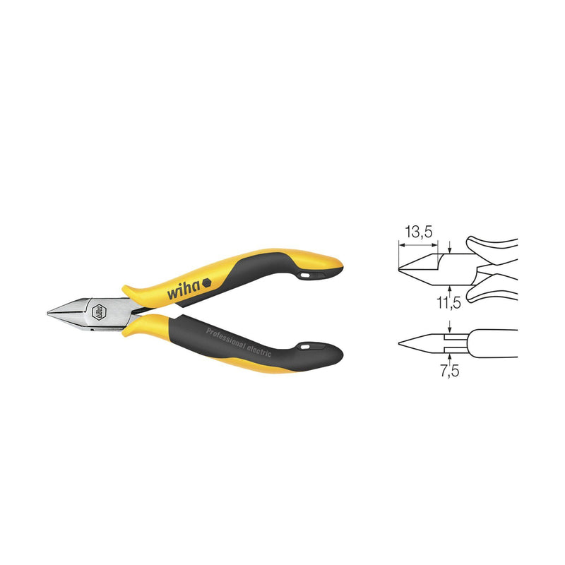 Wiha - Seitenschneider Z 41 1 04 115mm ESD Professional