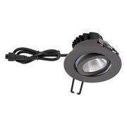 EVN Lichttechnik - Downlight/Strahler/Flutlicht LED-Einbauleuchte IP65 PC650061640 350mA 4000K anthr