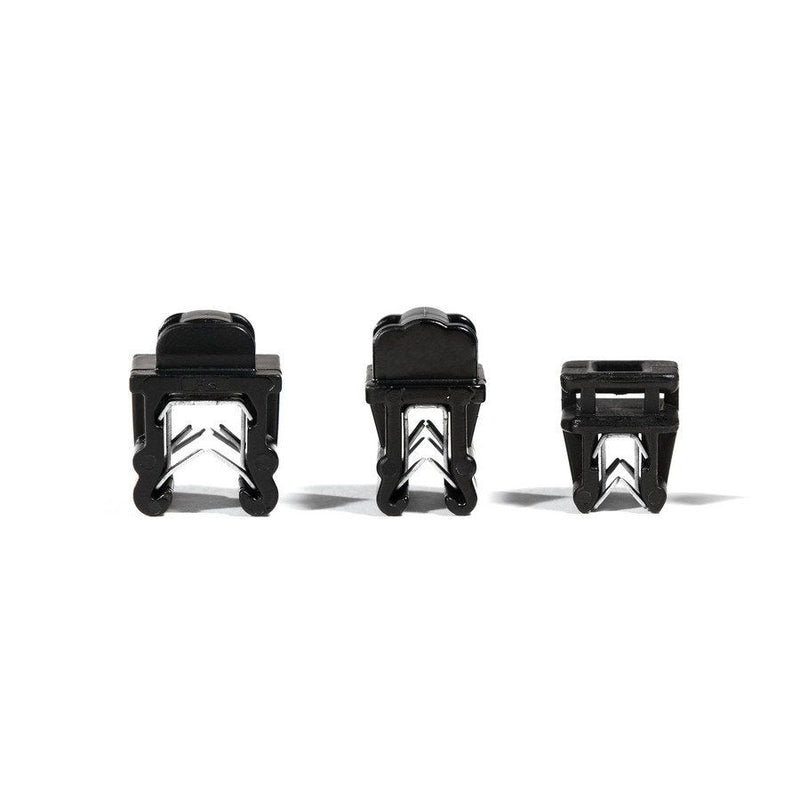 HellermannTyton - Kabelbinder Befestigungsbinder PA66HIRHSBK(500) schwarz − 500 Stück