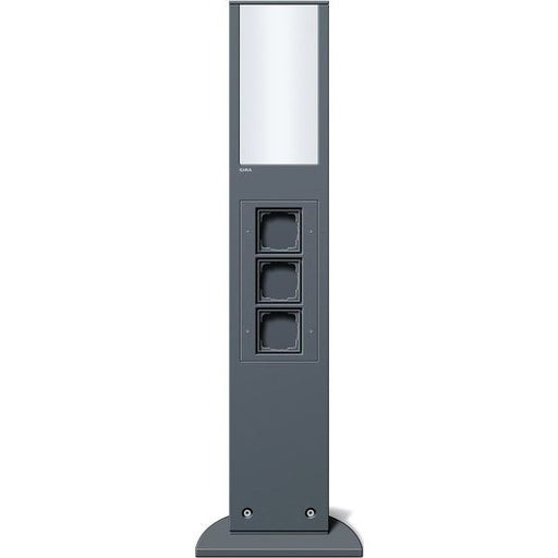 Gira - Licht-/Energiesäule Energiesäule anth 134928 unbestückt