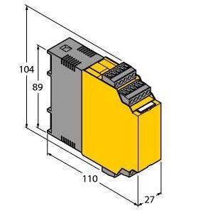 Turck - Durchflussüberwachungsgerät Strömungssensor FM-IM-3UP63X − 1 Stück