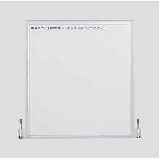 Siedle&Söhne - Zubehör/Ersatzteile für Türkommunikation Namensschildtasche rauchf. 200007035-00 kpl. TM 511-01 B
