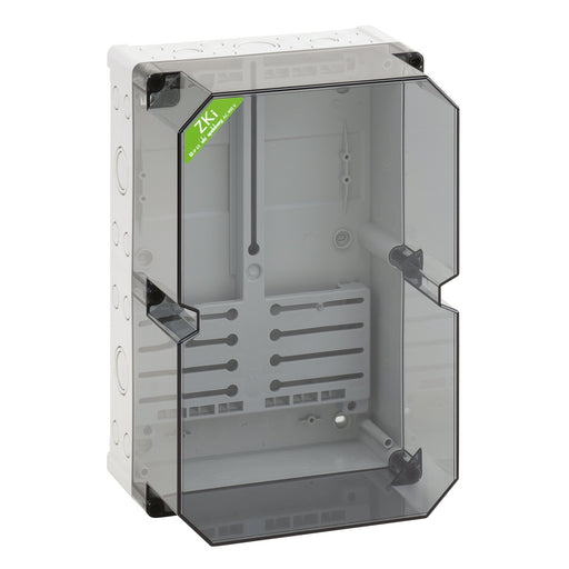 Spelsberg - Zähler-Leergehäuse ZKi 1 400V transp. IP65