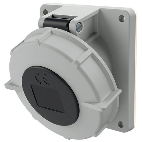 Mennekes - CEE-Anbausteckdose (IEC 60309) Anbaudose TwinCONTACT 1804 32A4p9h230V, IP67