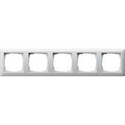 Gira - Abdeckrahmen 5f. rws-gl 021503 bruchsicher