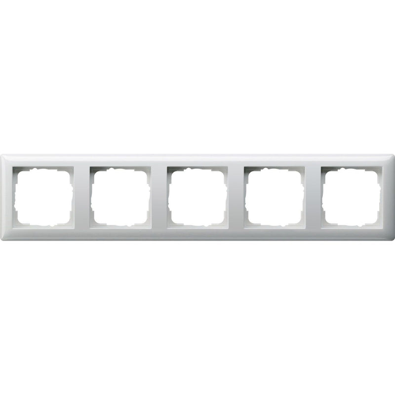 Gira - Abdeckrahmen 5f. rws-gl 021503 bruchsicher