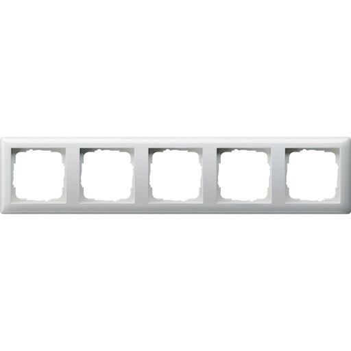 Gira - Abdeckrahmen 5f. rws-gl 021503 bruchsicher