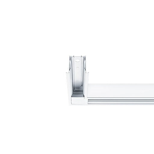 Zumtobel - Mechanisches Zubehör/Ersatzteile für Leuchten Eck-Kanal Verbinder SLN2 MRT L-CON WH weiß