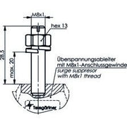 Telegärtner - Zubehör/Ersatzteile für Überspannungsschutz Energietechnik Befestigungssatz 100022641 f.Übersp.ableiter