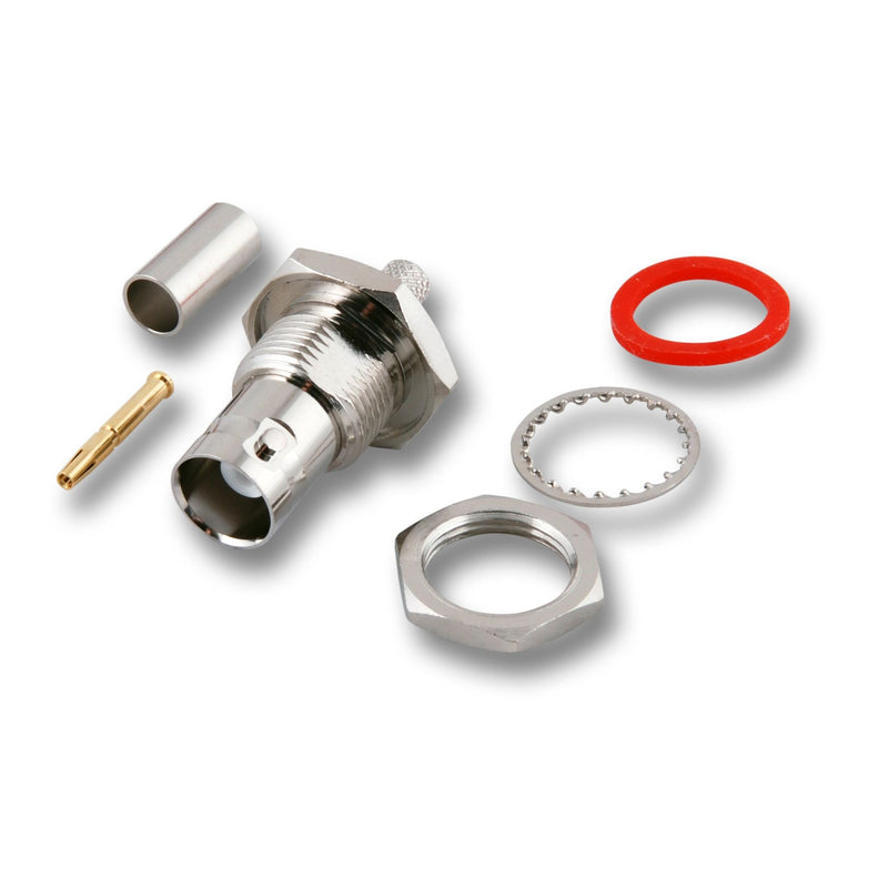 EFB-Elektronik - Koax-Steckverbinder Crimp-Einbaubuchse 52515.1 RG 59/62