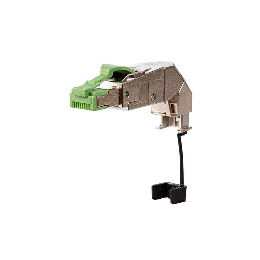 Metz Connect - Modularer Steckverbinder RJ45 Stecker Cat.5 130E405042-PE 360° Profinet 4P − 10 Stück