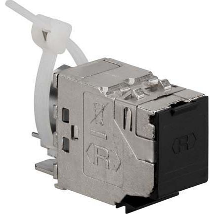 Rutenbeck - Modularer Steckverbinder Universalmodul UM-Cat.6A iso 25/10G Cat.6A − 1 Stück