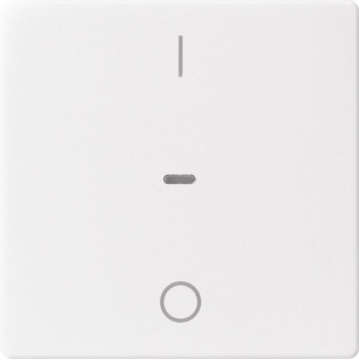 Berker - Abdeckung/Bedienelement für Installationsschalterprogramme Abdeckung Tastsensor-Modul 80962229 1-fach polarweiß